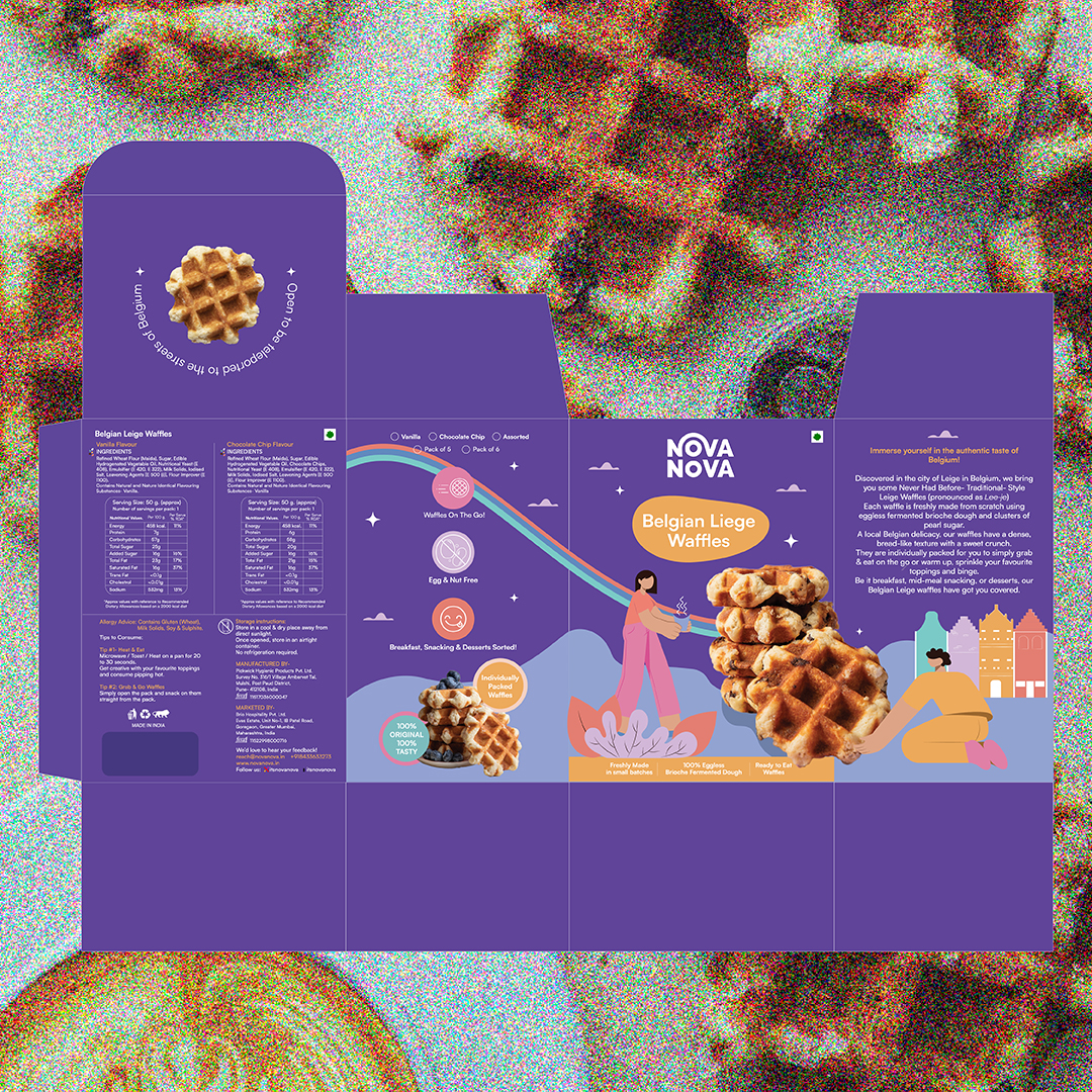 Nova Nova Belgian Liege Waffles